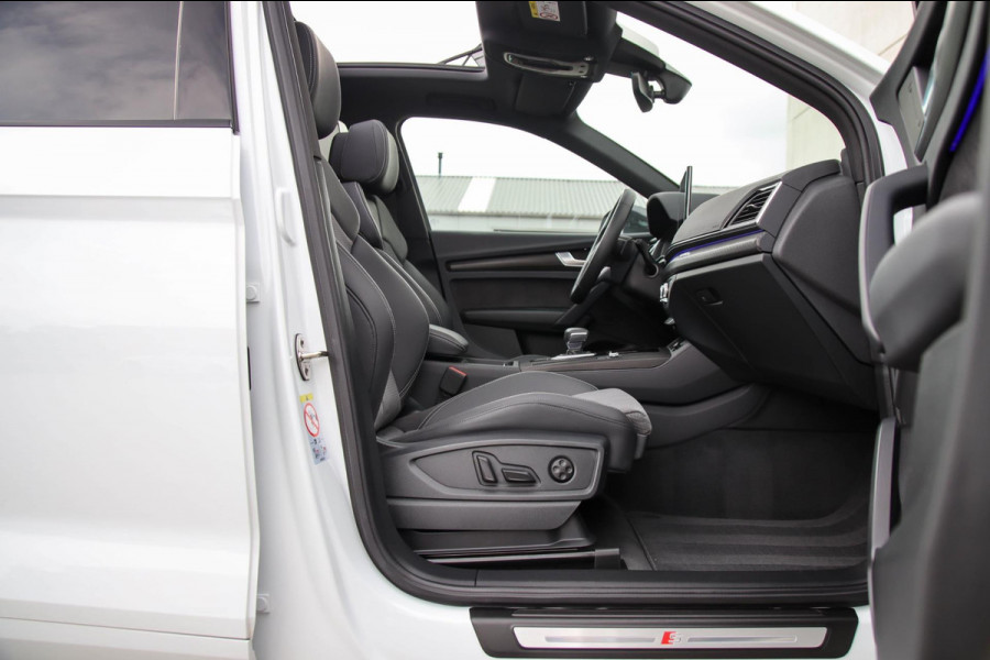 Audi Q5 50TFSI e Quattro Competition Pro Line S S-Line 299pk Automaat! 1e|Panoramadak|Virtual Cockpit|LED Matrix|360 Camera|Black