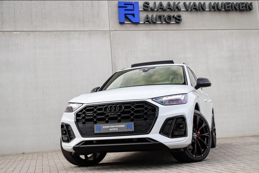 Audi Q5 50TFSI e Quattro Competition Pro Line S S-Line 299pk Automaat! 1e|Panoramadak|Virtual Cockpit|LED Matrix|360 Camera|Black