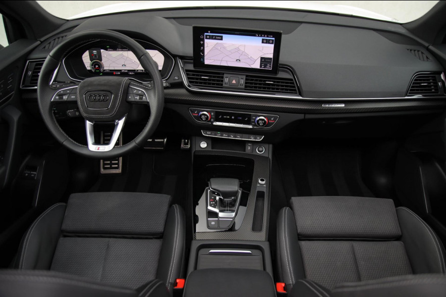 Audi Q5 50TFSI e Quattro Competition Pro Line S S-Line 299pk Automaat! 1e|Panoramadak|Virtual Cockpit|LED Matrix|360 Camera|Black