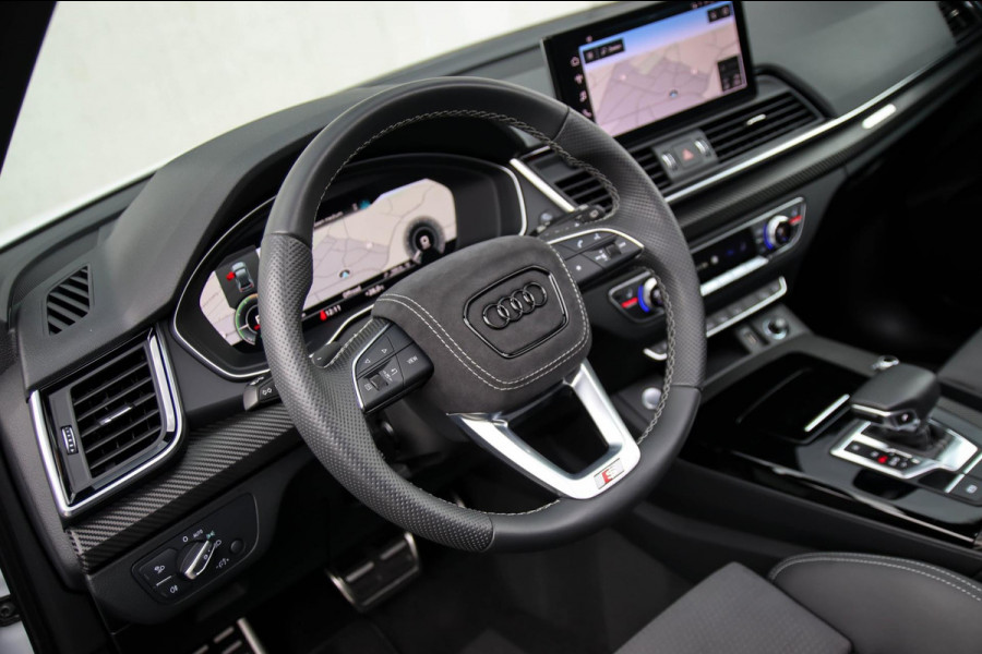 Audi Q5 50TFSI e Quattro Competition Pro Line S S-Line 299pk Automaat! 1e|Panoramadak|Virtual Cockpit|LED Matrix|360 Camera|Black