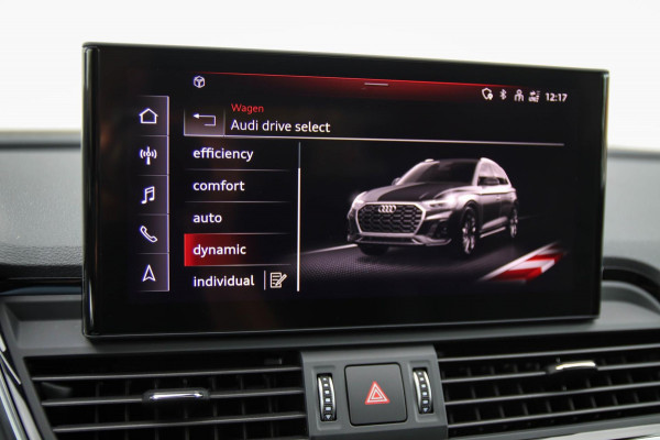 Audi Q5 50TFSI e Quattro Competition Pro Line S S-Line 299pk Automaat! 1e|Panoramadak|Virtual Cockpit|LED Matrix|360 Camera|Black