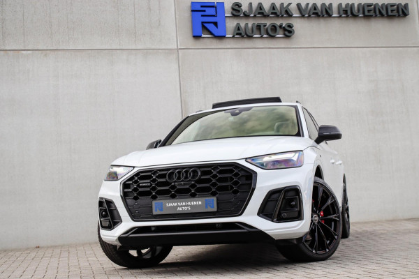 Audi Q5 50TFSI e Quattro Competition Pro Line S S-Line 299pk Automaat! 1e|Panoramadak|Virtual Cockpit|LED Matrix|360 Camera|Black