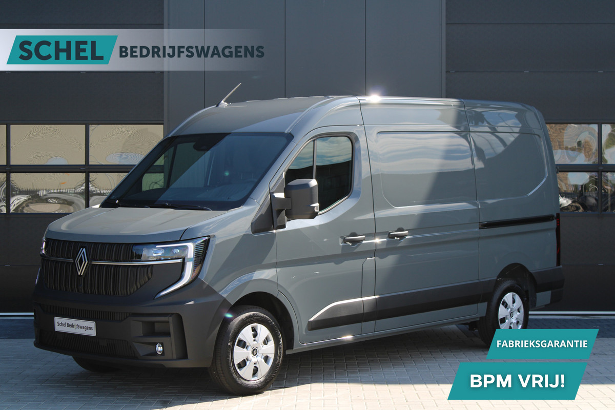 Renault Master T35 2.0 dCi 170pk L2H2 Extra - 2x Schuifdeur - Navigatie - Blind Spot - Camera - Stoelverwarming - Verwarmde voorruit - Rijklaar Renault Master T35 2.0 dCi 170pk L2H2 Extra - 2x Schuifdeur - Navigatie - Blind Spot - Camera - Stoelverwarming - Verwarmde voorruit - Rijklaar