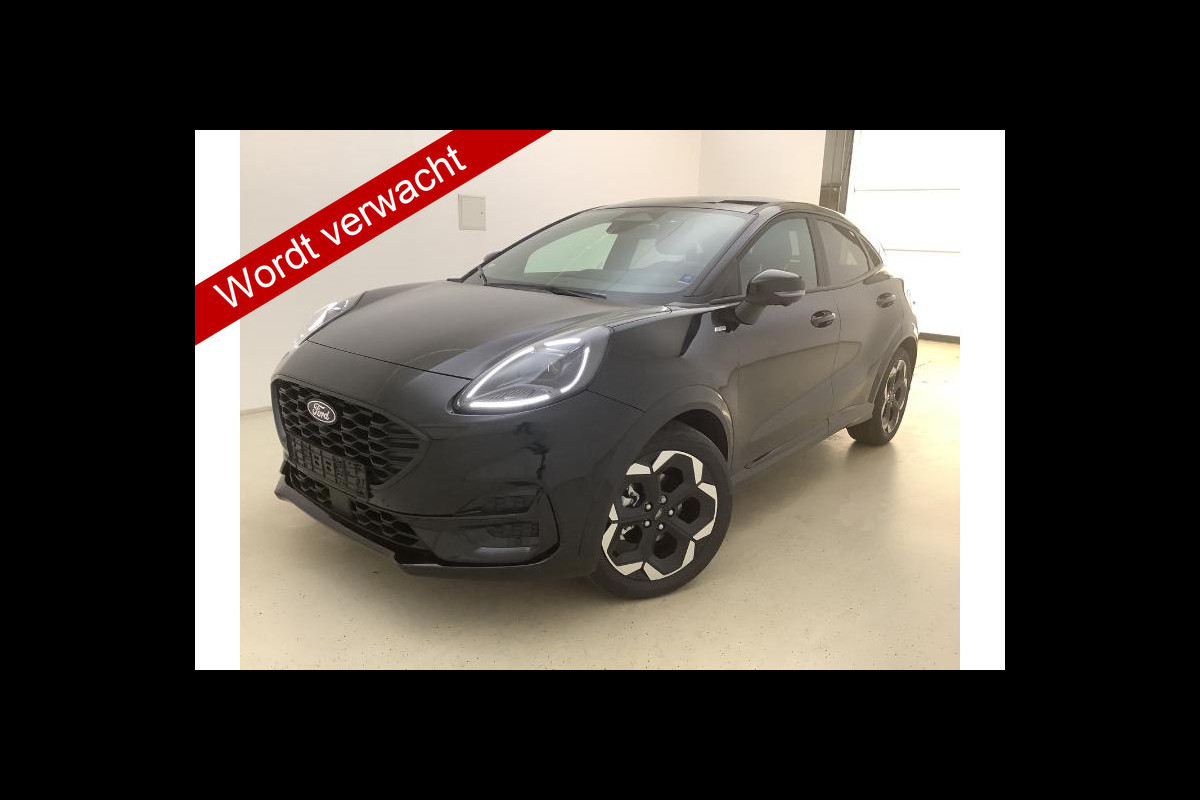 Ford Puma 1.0 125 pk EcoBoost Hybrid ST-Line X Nieuw Model Fab. Gar. t/m 2029 Winter Pack, Driver Assistance Pack, Trekhaak afneembaar Ford Puma 1.0 125 pk EcoBoost Hybrid ST-Line X Nieuw Model Fab. Gar. t/m 2029 Winter Pack, Driver Assistance Pack, Trekhaak afneembaar