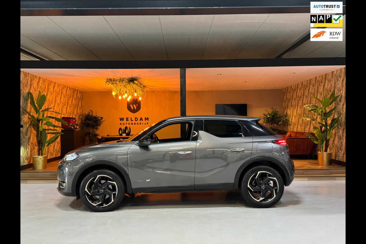 DS DS 3 Crossback 1.2 PureTech Opera Garantie CarPlay 360 Camera Head-Up Leder ACC Clima Navi Led Dab Rijklaar