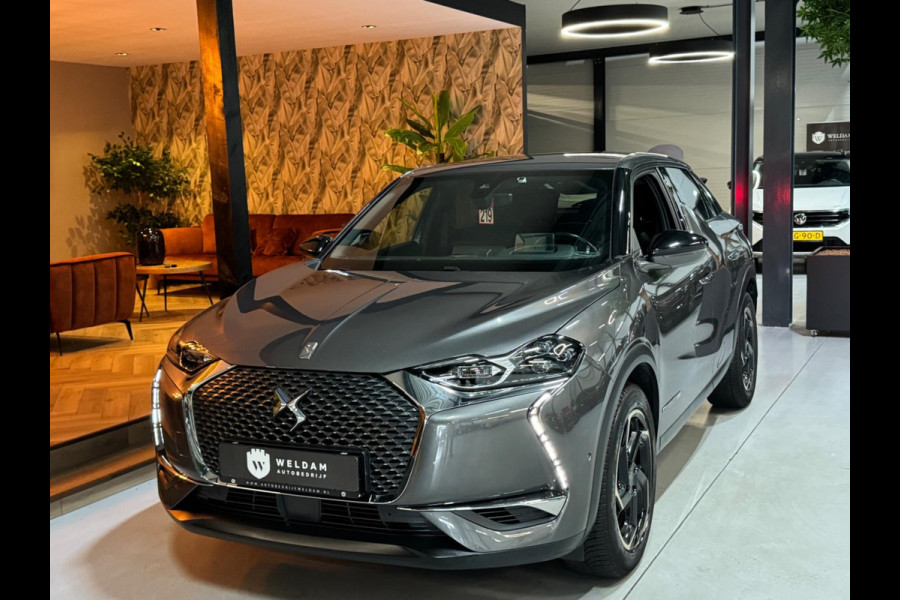 DS DS 3 Crossback 1.2 PureTech Opera Garantie CarPlay 360 Camera Head-Up Leder ACC Clima Navi Led Dab Rijklaar