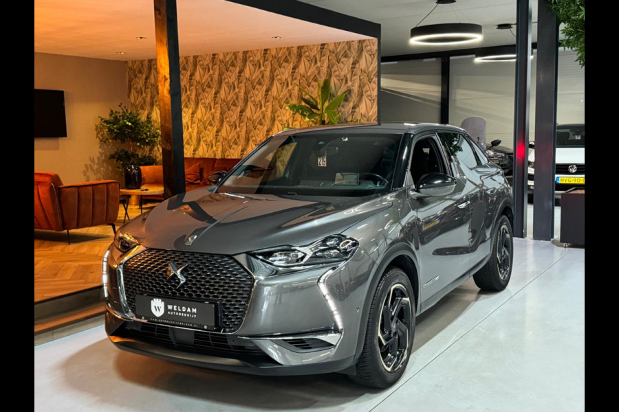 DS DS 3 Crossback 1.2 PureTech Opera Garantie CarPlay 360 Camera Head-Up Leder ACC Clima Navi Led Dab Rijklaar