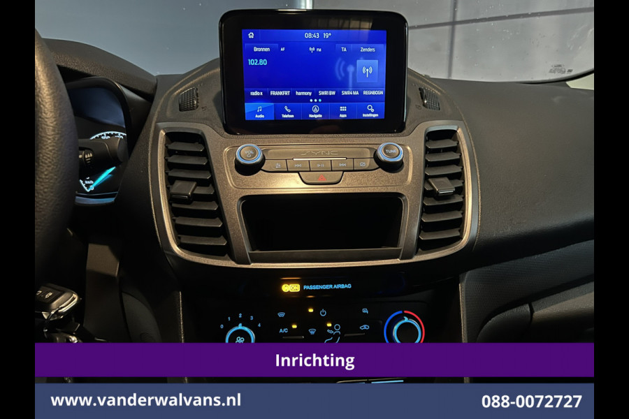 Ford Transit Connect 1.5 EcoBlue 101pk L2H1 Inrichting Euro6 Airco | Camera | Navigatie | Android Auto | Verwarmde voorruit Parkeersensoren
