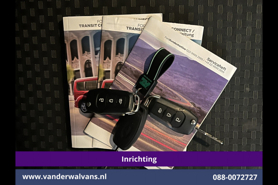 Ford Transit Connect 1.5 EcoBlue 101pk L2H1 Inrichting Euro6 Airco | Camera | Navigatie | Android Auto | Verwarmde voorruit Parkeersensoren