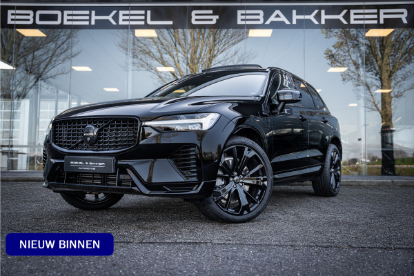 Volvo XC60 T6 Recharge AWD Plus Black Edition ** Panodak ** HUD ** H&K ** 360 camera ** Trekhaak