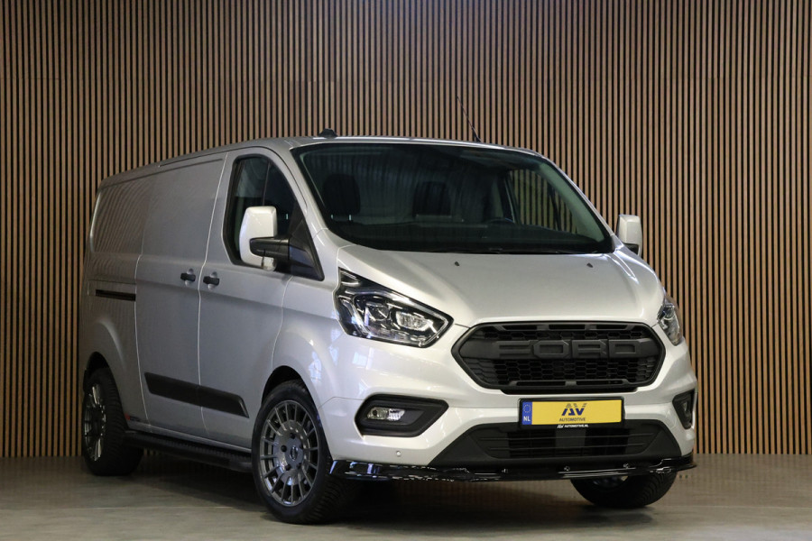 Ford Transit Custom 320 2.0 TDCI L2H1 Raptor Edition | Bi-Xenon | CarPlay | Navigatie | Camera | Stoelverwarming | Dodehoek detector | Lane Assist | DAB | 3-Zitter | Dealer onderhouden | Nieuwe APK