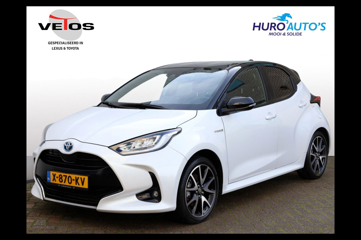 Toyota Yaris 1.5 Hyb. Launch Edition | Bi-Tone | Half Leder | Stoelverwarming Toyota Yaris 1.5 Hyb. Launch Edition | Bi-Tone | Half Leder | Stoelverwarming