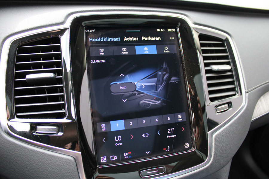 Volvo XC90 2.0 T8 Recharge AWD Ultra Dark | Luchtvering | B&W | Trekhaak | Panoramadak | Massage | Full Options