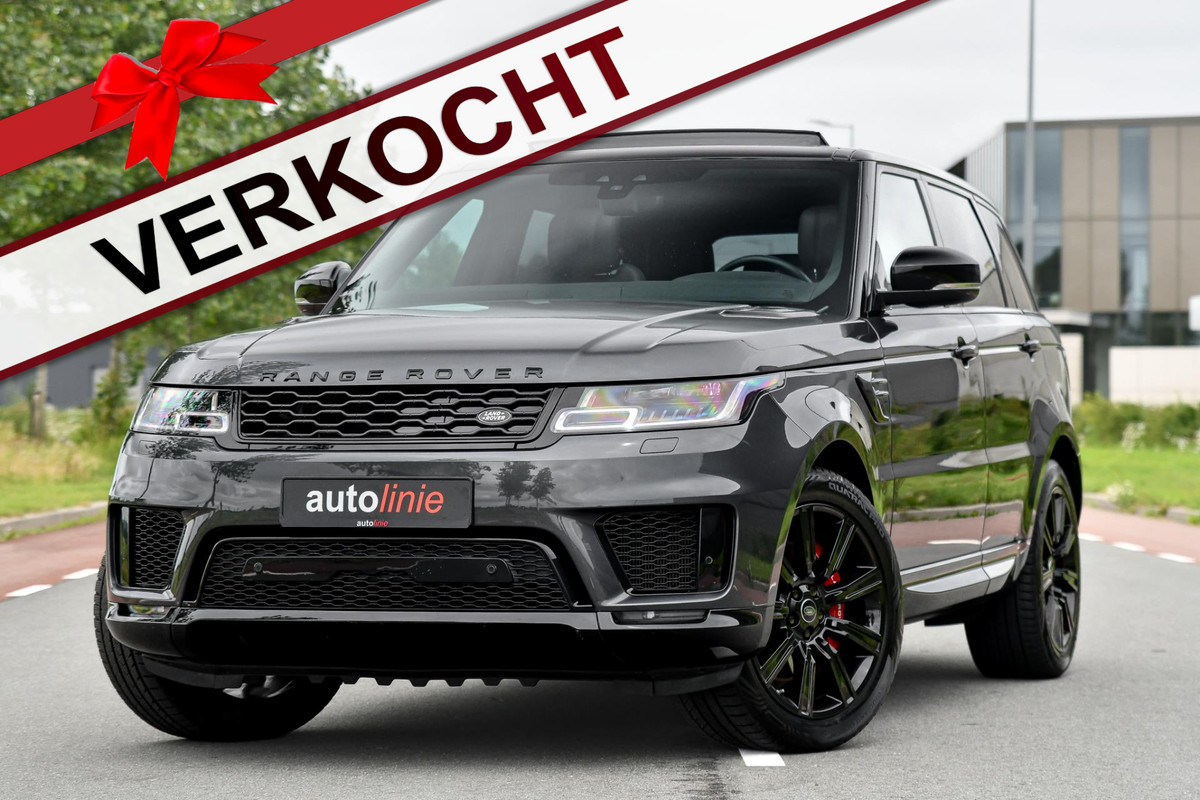 Land Rover Range Rover Sport P400e HSE Dynamic. Pano, Luchtv, Memory, Meridian, Keyless, Camera, CarPlay! Land Rover Range Rover Sport P400e HSE Dynamic. Pano, Luchtv, Memory, Meridian, Keyless, Camera, CarPlay!