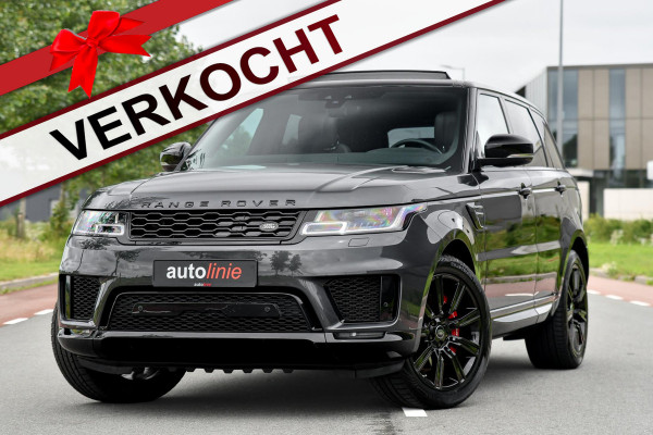 Land Rover Range Rover Sport P400e HSE Dynamic. Pano, Luchtv, Memory, Meridian, Keyless, Camera, CarPlay!