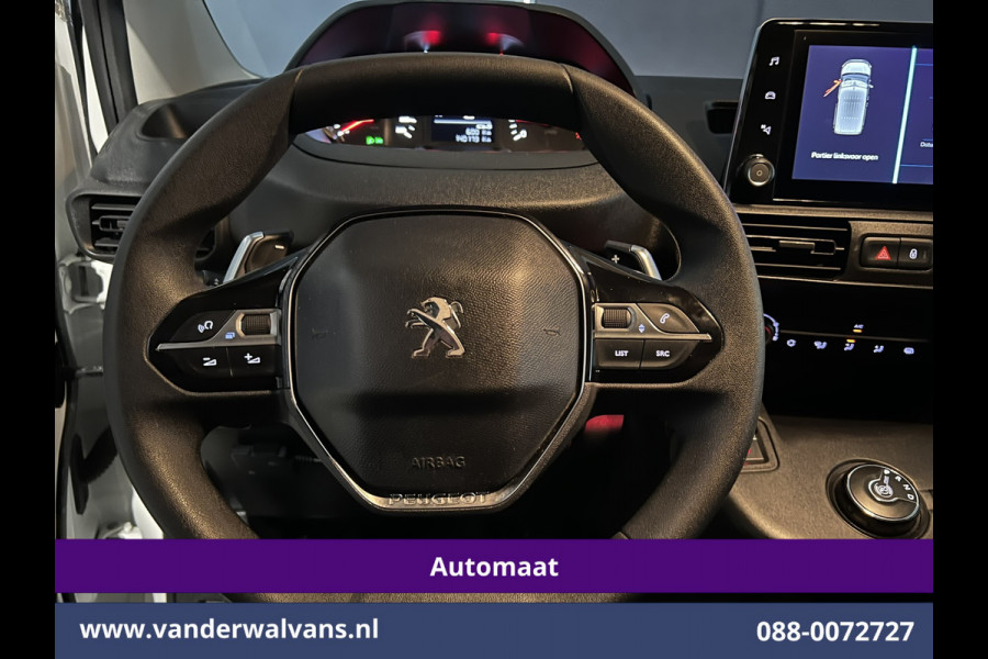 Peugeot Partner 1.5 BlueHDI Premium 131pk Automaat L1H1 Inrichting Euro6 Airco | Apple Carplay | Android Auto | Cruisecontrol, Parkeersensoren