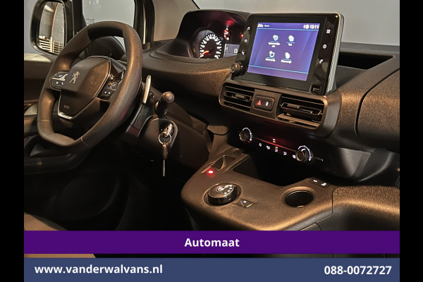 Peugeot Partner 1.5 BlueHDI Premium 131pk Automaat L1H1 Inrichting Euro6 Airco | Apple Carplay | Android Auto | Cruisecontrol, Parkeersensoren