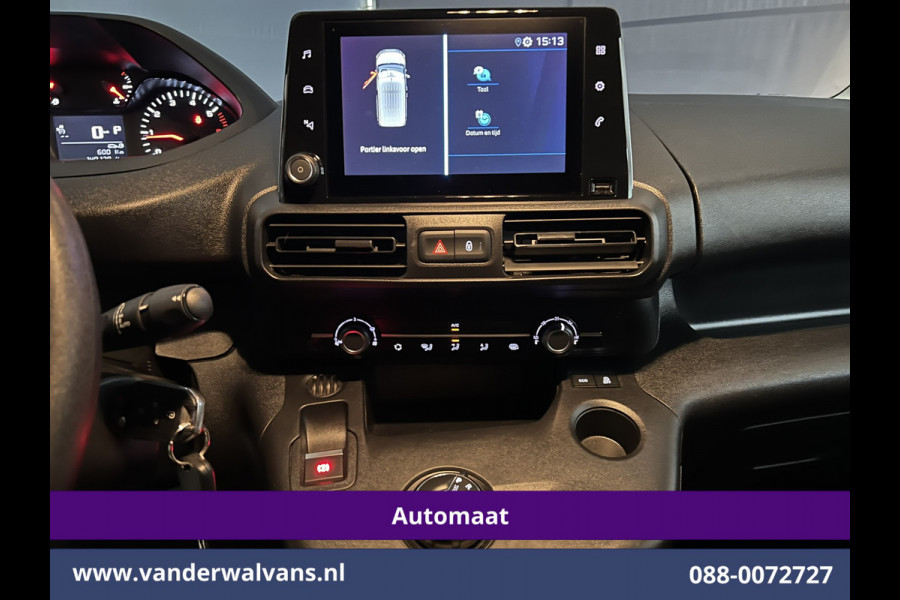 Peugeot Partner 1.5 BlueHDI Premium 131pk Automaat L1H1 Inrichting Euro6 Airco | Apple Carplay | Android Auto | Cruisecontrol, Parkeersensoren