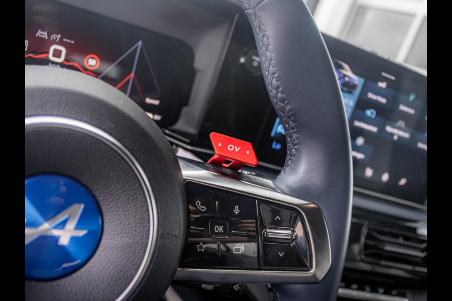 ALPINE A290 GTS 52 kWh 220 PK l High-fidelity audiosysteem Devialet® & Alpine Drive  Sound - 9 luidsprekers waarvan één subwoofer l Stoel / Stuurwielverwarming l Bleu Alpine two tone