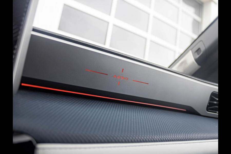 ALPINE A290 GTS 52 kWh 220 PK l High-fidelity audiosysteem Devialet® & Alpine Drive  Sound - 9 luidsprekers waarvan één subwoofer l Stoel / Stuurwielverwarming l Bleu Alpine two tone