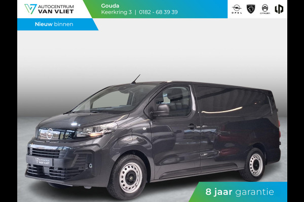 Opel Vivaro Electric L3 75 kWh | 8 jaar garantie | Surround View Pakket | Geïsoleerde comfort scheidingswand met vaste ruit