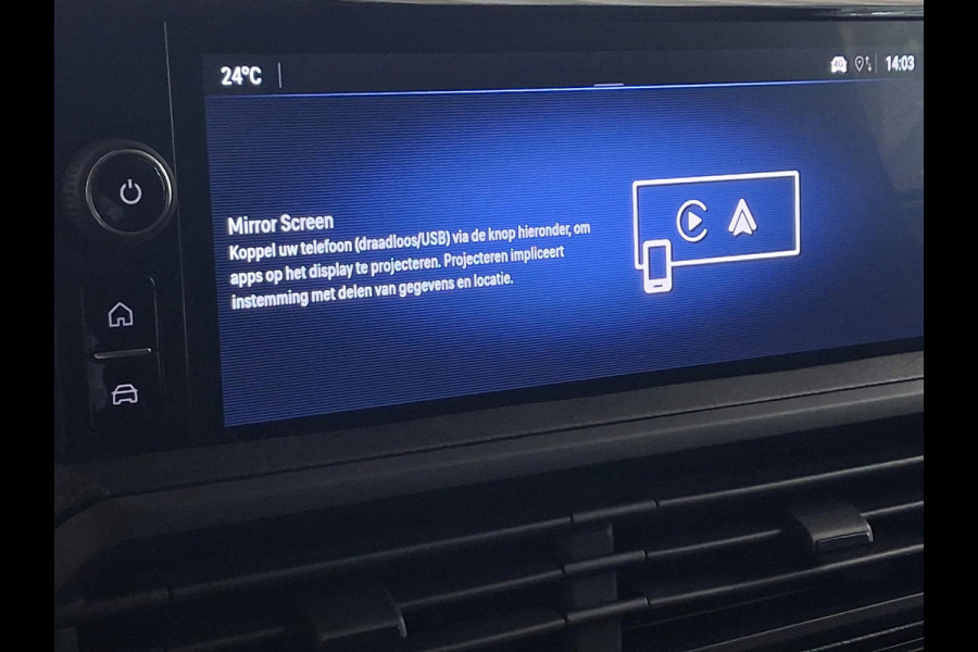 Opel Vivaro Electric L3 75 kWh | 8 jaar garantie | Surround View Pakket | Geïsoleerde comfort scheidingswand met vaste ruit