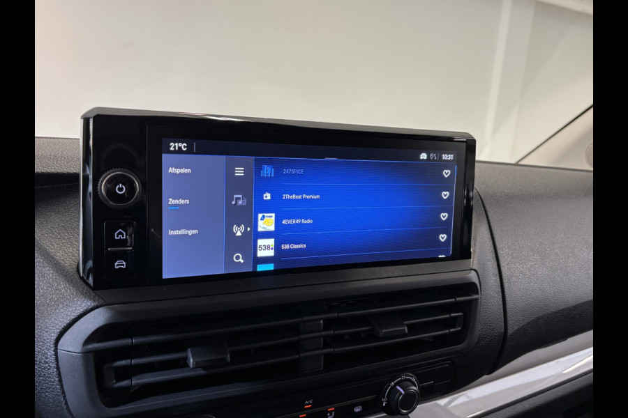 Opel Vivaro Electric L3 75 kWh | 8 jaar garantie | Surround View Pakket | Geïsoleerde comfort scheidingswand met vaste ruit