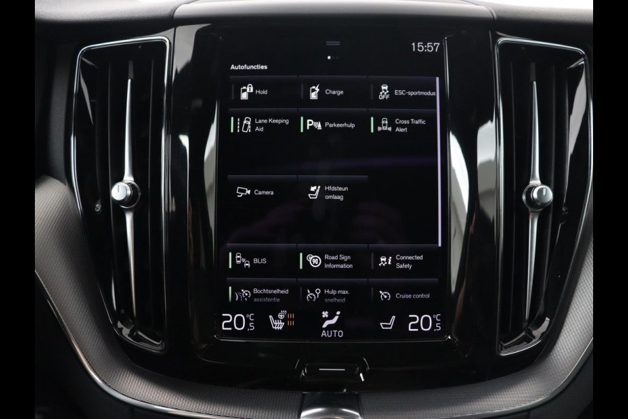 Volvo XC60 2.0 Recharge T6 AWD R-Design | Panoramadak | Stoel & stuurverwarming | Adaptive cruise | Camera | BLIS | Carplay | Half leder | Navigatie | 21'' lichtmetalen velgen | PHEV | Plug In