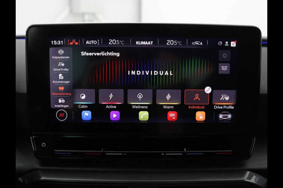 CUPRA Leon 1.4 e-Hybrid VZ | 245pk | Stoel & stuurverwarming | Carplay | Camera | Adaptive cruise | Keyless | Park Assist | Sfeerverlichting | Full LED | Navigatie | Sportstoelen | PHEV | Plug In