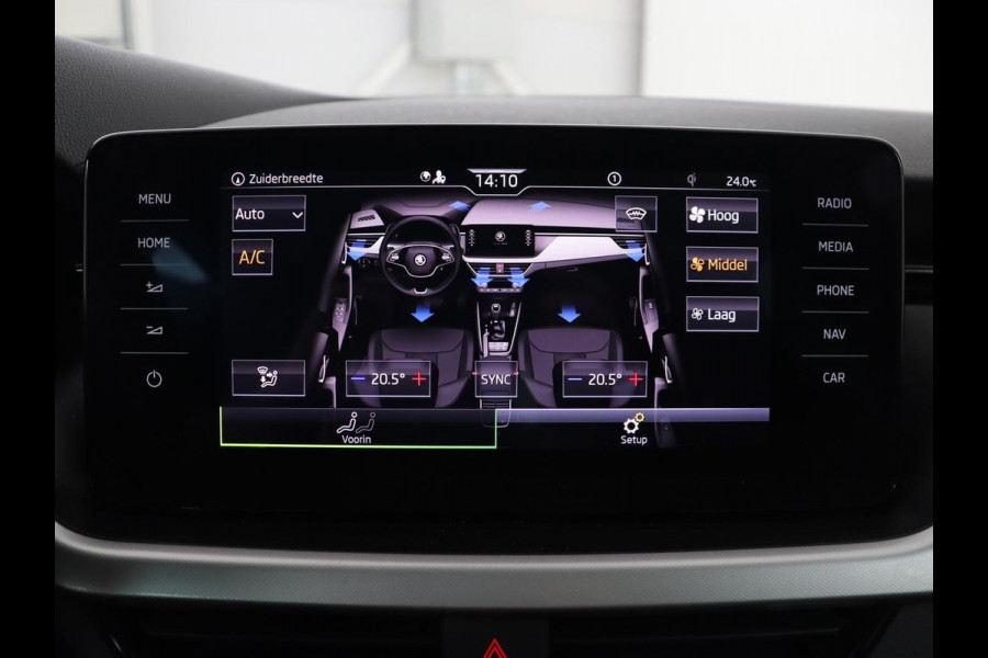 Škoda Kamiq 1.0 TSI Sport | Stoelverwarming | Virtual Cockpit | Camera | Adaptive cruise | Trekhaak | Verwarmde voorruit | Keyless | Full LED | Carplay | Navigatie