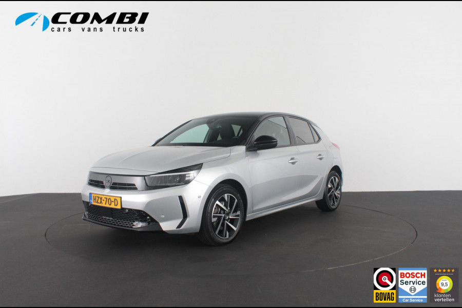 Opel Corsa 1.2 Turbo GS Sport > 100pk/Zwart dak/Camera/Sport stoelen/cruise/Apple Carplay/Android Auto...