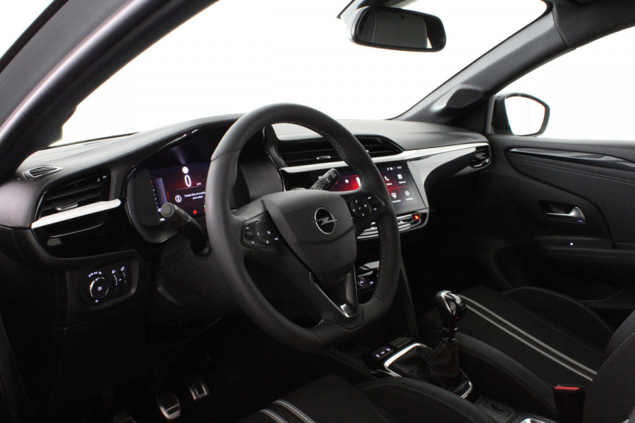 Opel Corsa 1.2 Turbo GS Sport > 100pk/Zwart dak/Camera/Sport stoelen/cruise/Apple Carplay/Android Auto...