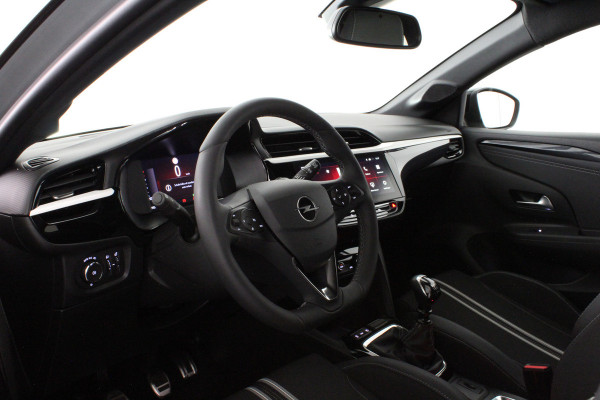 Opel Corsa 1.2 Turbo GS Sport > 100pk/Zwart dak/Camera/Sport stoelen/cruise/Apple Carplay/Android Auto...