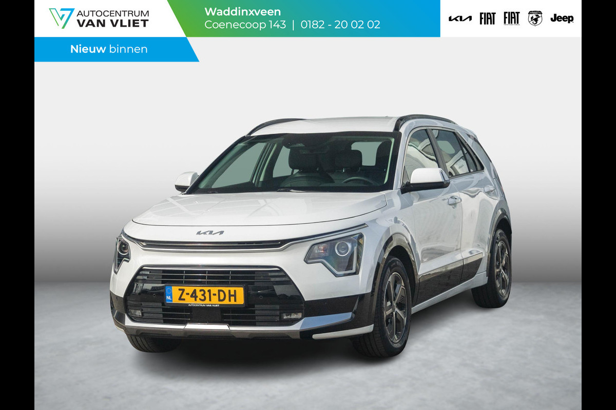Kia Niro 1.6 GDi Hybrid DynamicLine l navigatie l apple car play android auto l Alarm