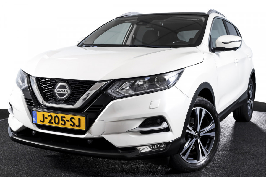 Nissan QASHQAI 1.3 DIG-T N-Connecta 160 PK - Automaat | Pano | Trekhaak | Cruise | Stoelverw. | PDC | 360 Camera | NAV + App. Connect | ECC | DAB |LM 18" |