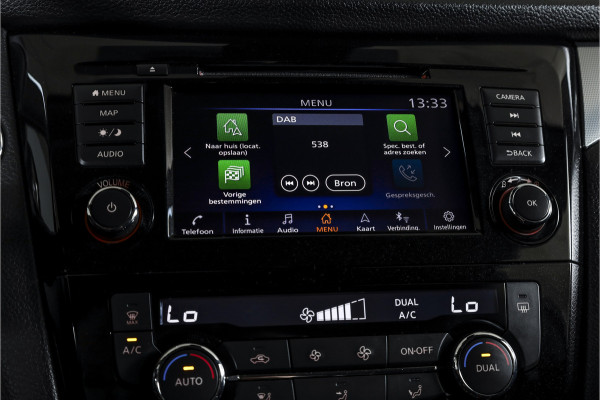 Nissan QASHQAI 1.3 DIG-T N-Connecta 160 PK - Automaat | Pano | Trekhaak | Cruise | Stoelverw. | PDC | 360 Camera | NAV + App. Connect | ECC | DAB |LM 18" |