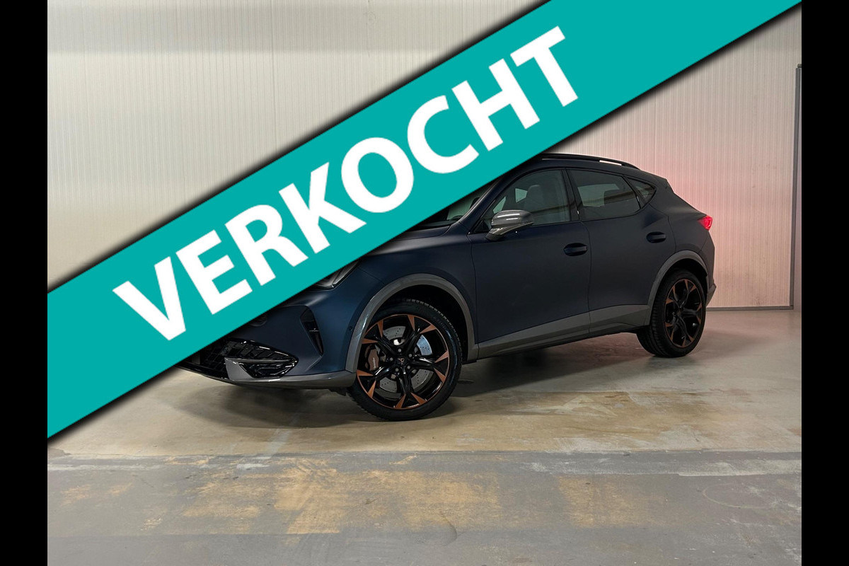 CUPRA Formentor VZ 2.0 TSI 4DRIVE | PANO | CAMERA | BEATS AUDIO | TREKHAAK CUPRA Formentor VZ 2.0 TSI 4DRIVE | PANO | CAMERA | BEATS AUDIO | TREKHAAK