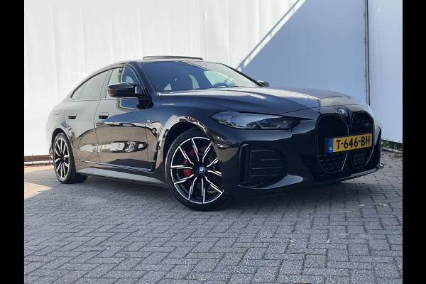 BMW i4 M50 M-Sport 84kWh 544PK Pano Laser HUD Harman/Kardon Elek.Trekhaak Leer BOMVOL!
