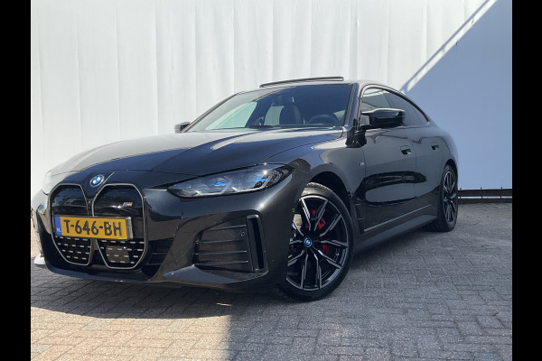 BMW i4 M50 M-Sport 84kWh 544PK Pano Laser HUD Harman/Kardon Elek.Trekhaak Leer BOMVOL!