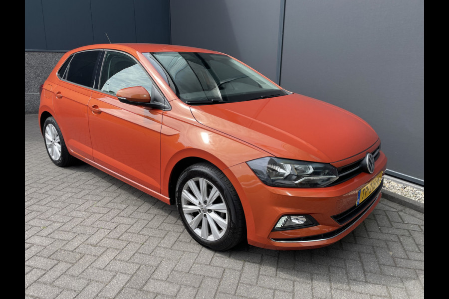 Volkswagen Polo 1.0 TSI Highline Airco - Cruise control - Mistlampen voor - Multifunctioneel stuurwiel - Leder stuurwiel