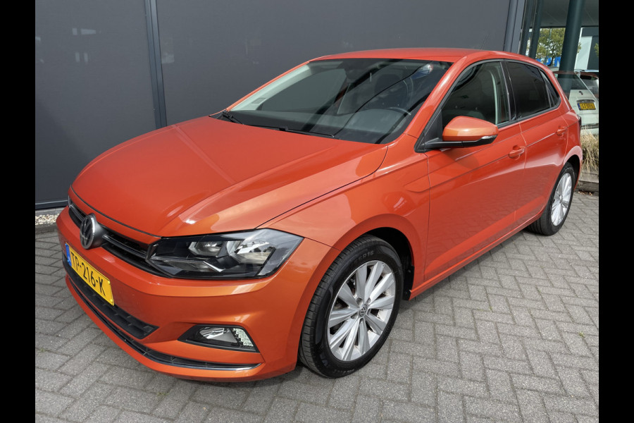 Volkswagen Polo 1.0 TSI Highline Airco - Cruise control - Mistlampen voor - Multifunctioneel stuurwiel - Leder stuurwiel