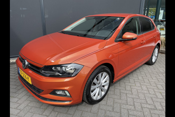 Volkswagen Polo 1.0 TSI Highline Airco - Cruise control - Mistlampen voor - Multifunctioneel stuurwiel - Leder stuurwiel