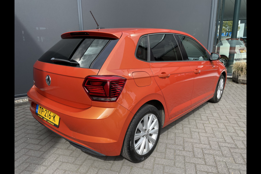 Volkswagen Polo 1.0 TSI Highline Airco - Cruise control - Mistlampen voor - Multifunctioneel stuurwiel - Leder stuurwiel