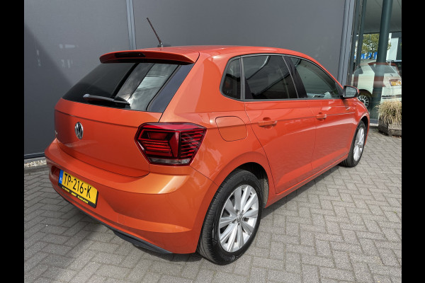 Volkswagen Polo 1.0 TSI Highline Airco - Cruise control - Mistlampen voor - Multifunctioneel stuurwiel - Leder stuurwiel