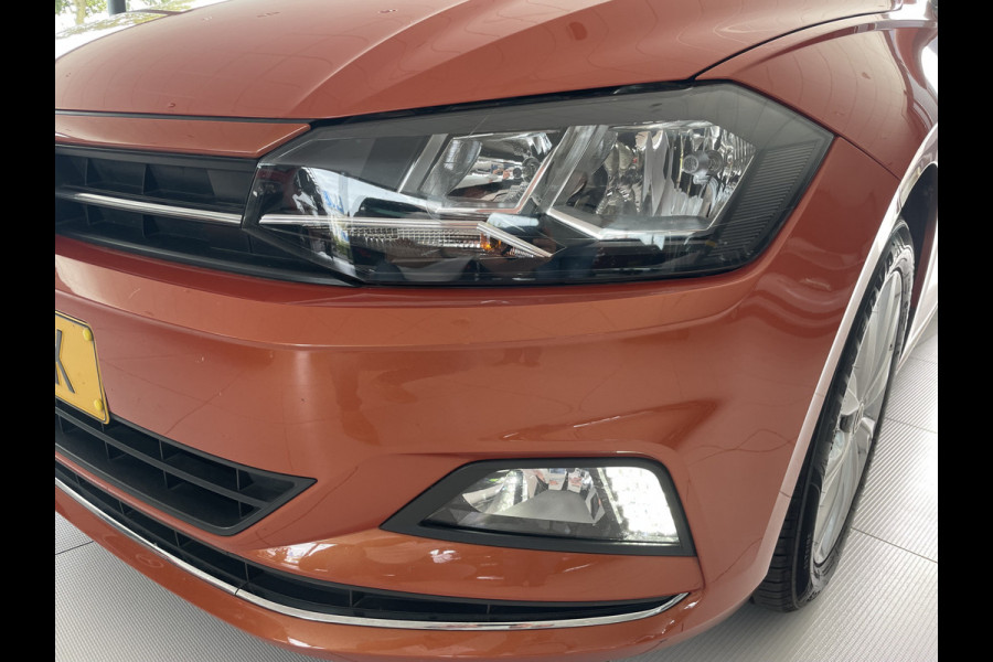 Volkswagen Polo 1.0 TSI Highline Airco - Cruise control - Mistlampen voor - Multifunctioneel stuurwiel - Leder stuurwiel