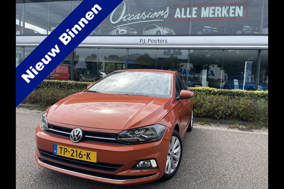 Volkswagen Polo 1.0 TSI Highline Airco - Cruise control - Mistlampen voor - Multifunctioneel stuurwiel - Leder stuurwiel Volkswagen Polo 1.0 TSI Highline Airco - Cruise control - Mistlampen voor - Multifunctioneel stuurwiel - Leder stuurwiel