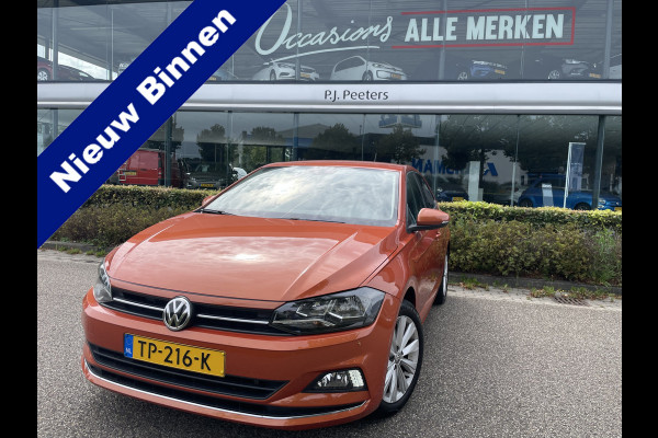 Volkswagen Polo 1.0 TSI Highline Airco - Cruise control - Mistlampen voor - Multifunctioneel stuurwiel - Leder stuurwiel