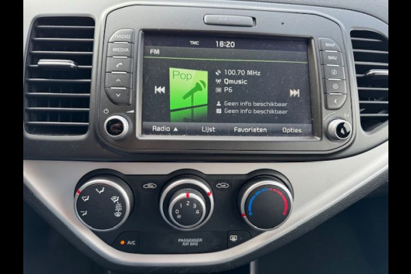 Kia Picanto 1.0 CVVT 5deurs EconomyPlusLine 89.000km 1e Eigenaar Airco,Navigatie,Camera