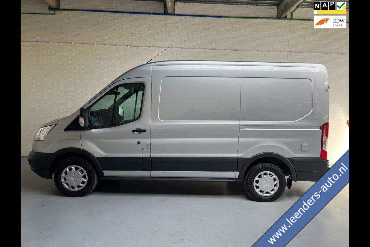 Ford Transit Sortimo inrichting 350 2.0 TDCI 130pk euro6 L2H2 Trend 3Persoons Servicewagen Grijs Metallic RIJKLAARPRIJS!