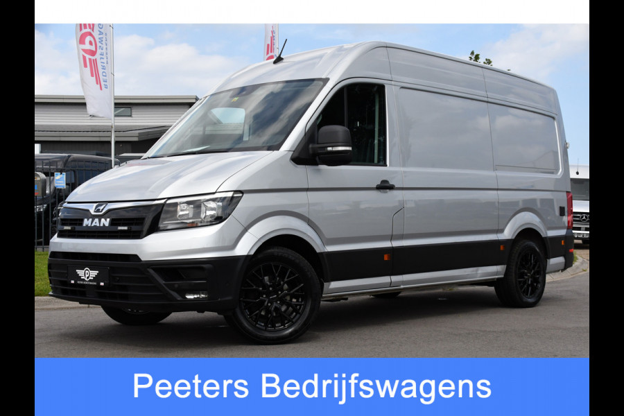 MAN TGE 3.140 35 2.0 L3H3 PB Edition Adaptieve Cruise, Carplay, Camera, Clima, NAVI, 140pk Automaat,  Massage stoel, Uniek!